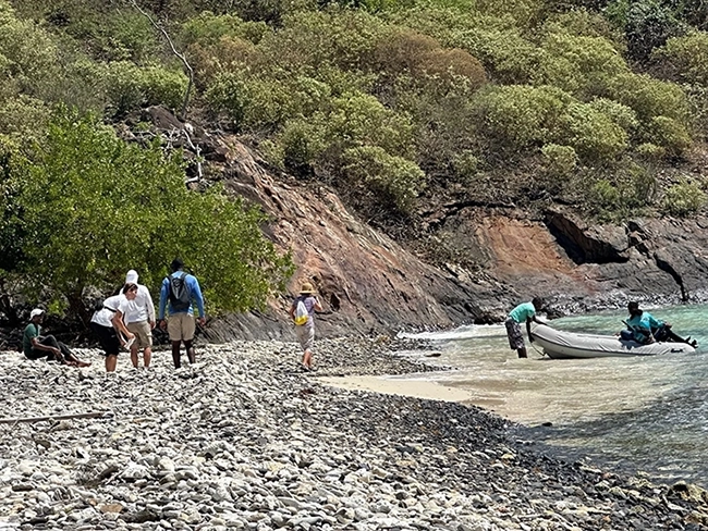 BVI Trustees on Great Thatch Island